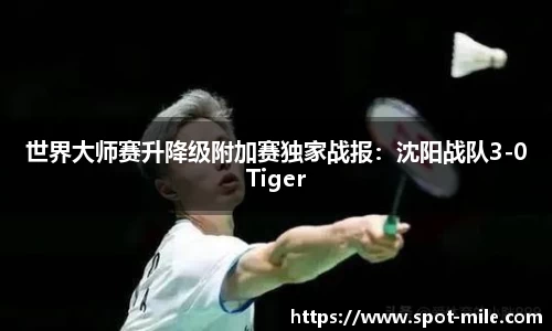 世界大师赛升降级附加赛独家战报：沈阳战队3-0Tiger