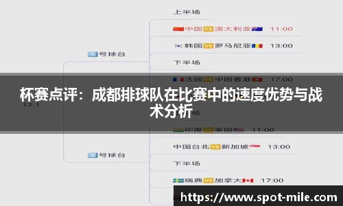 杯赛点评:成都排球队在比赛中的速度优势与战术分析